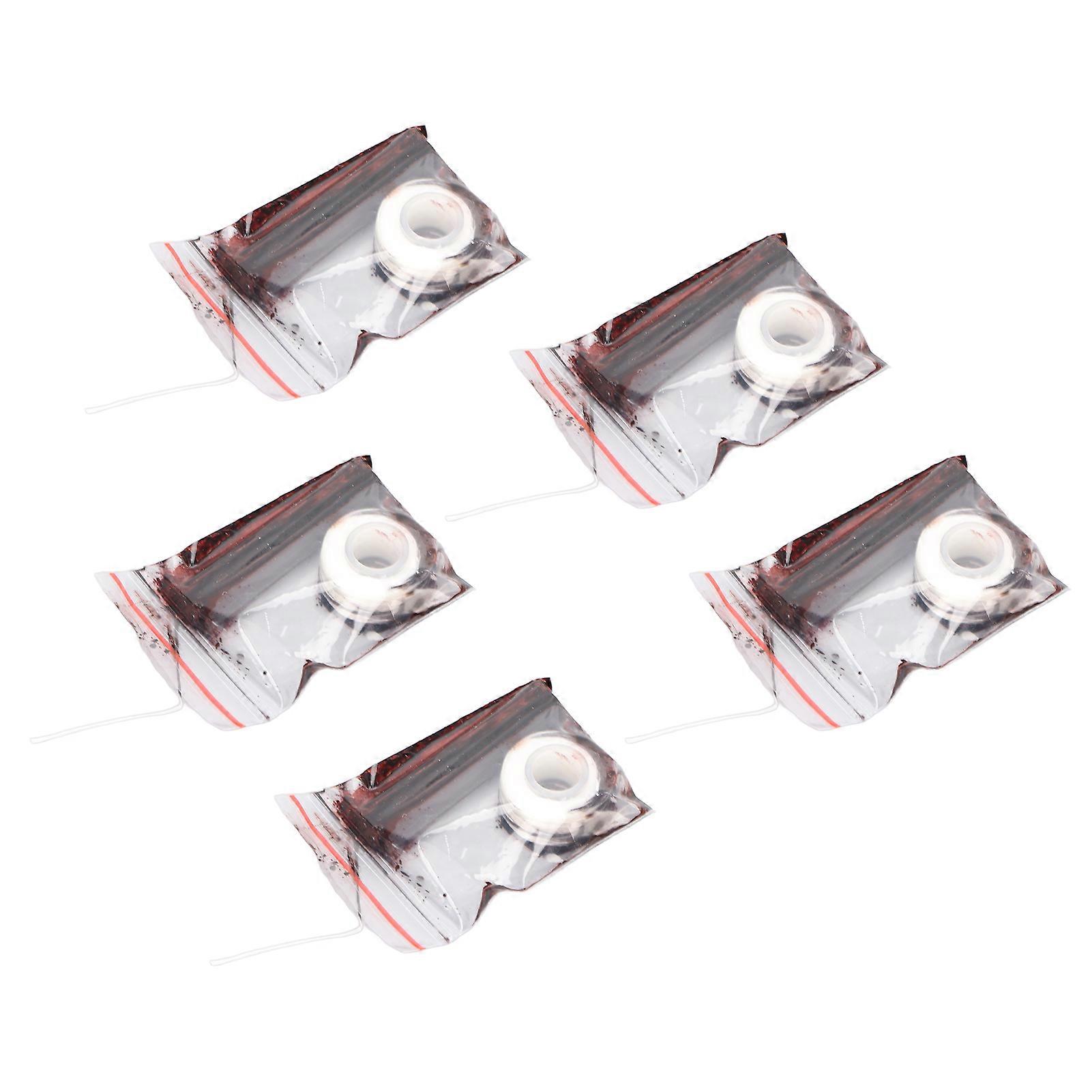 5pcs Professional Eyebrow Mapping String Set Symmetrical Eyebrow Microblading String ToolBrown Ink