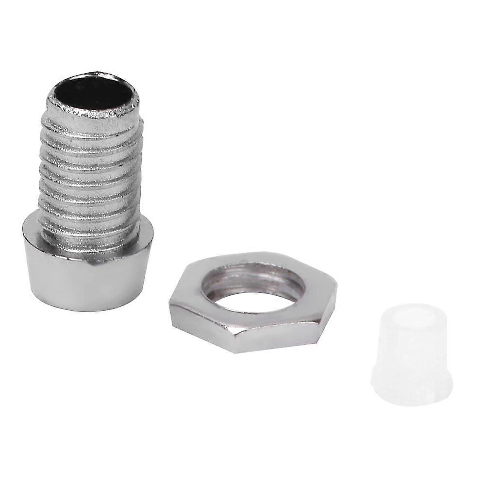 100Pcs 3mm LED Holders Lamp Socket Panel Display Plastic Chromeplate Bezel Mount