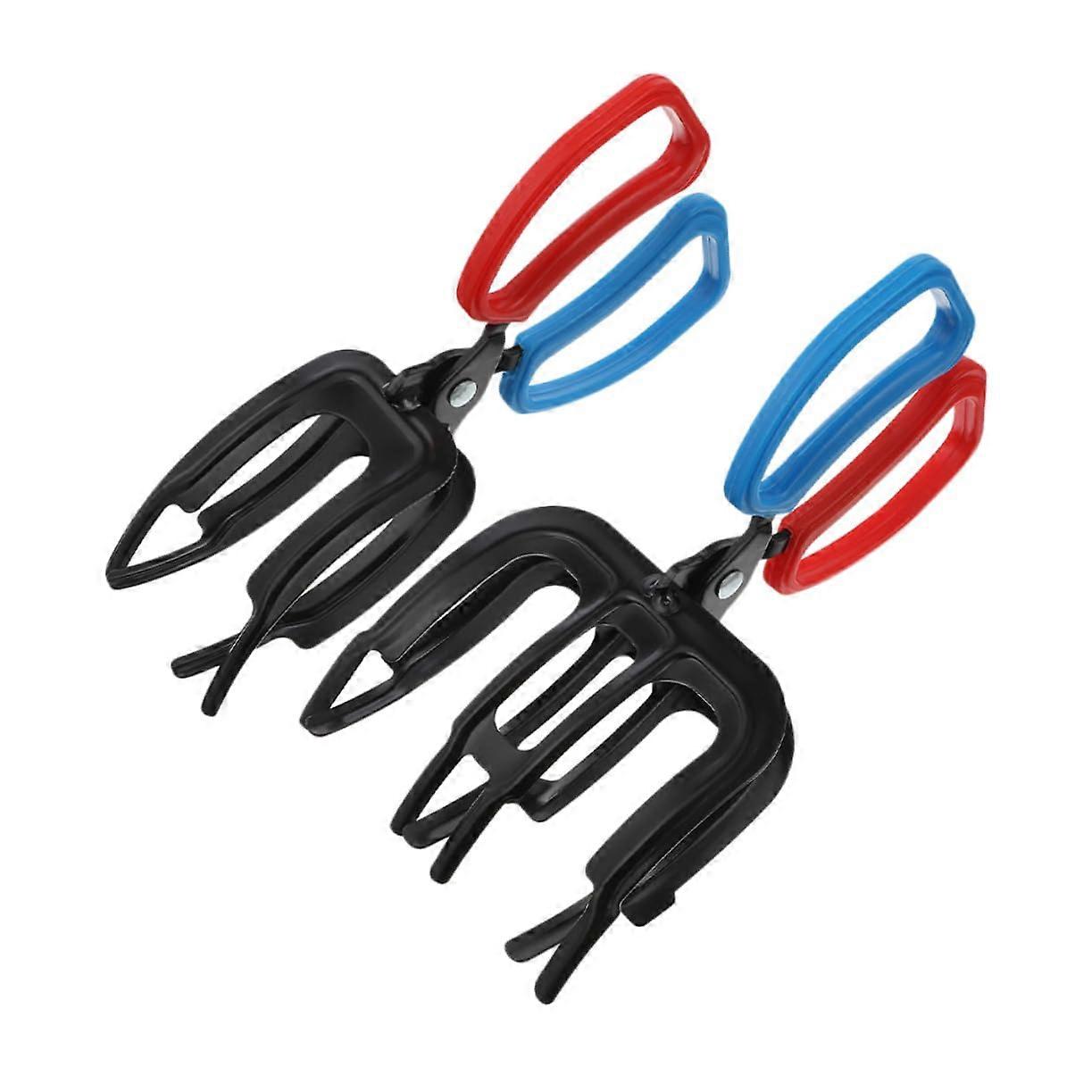 Fischfänger Fischgreifzange Set 2 Stück Multifunktions Fischhalter Angelgreiferklemme ABS Material 30cm Fischwerkzeug