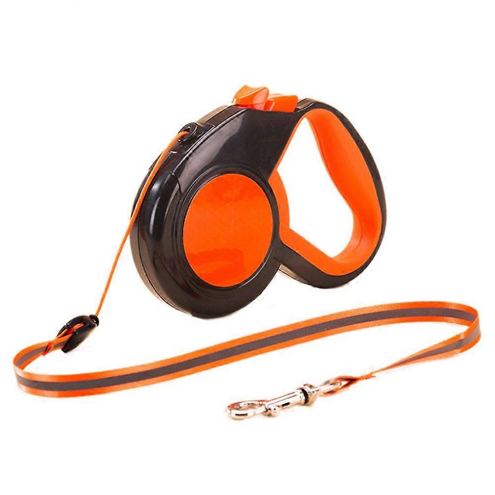 Retractable Dog Lead 8 m Reflective Walking Training Rope Suitable For Small Medium Large Dogs And Cats Up To Kg