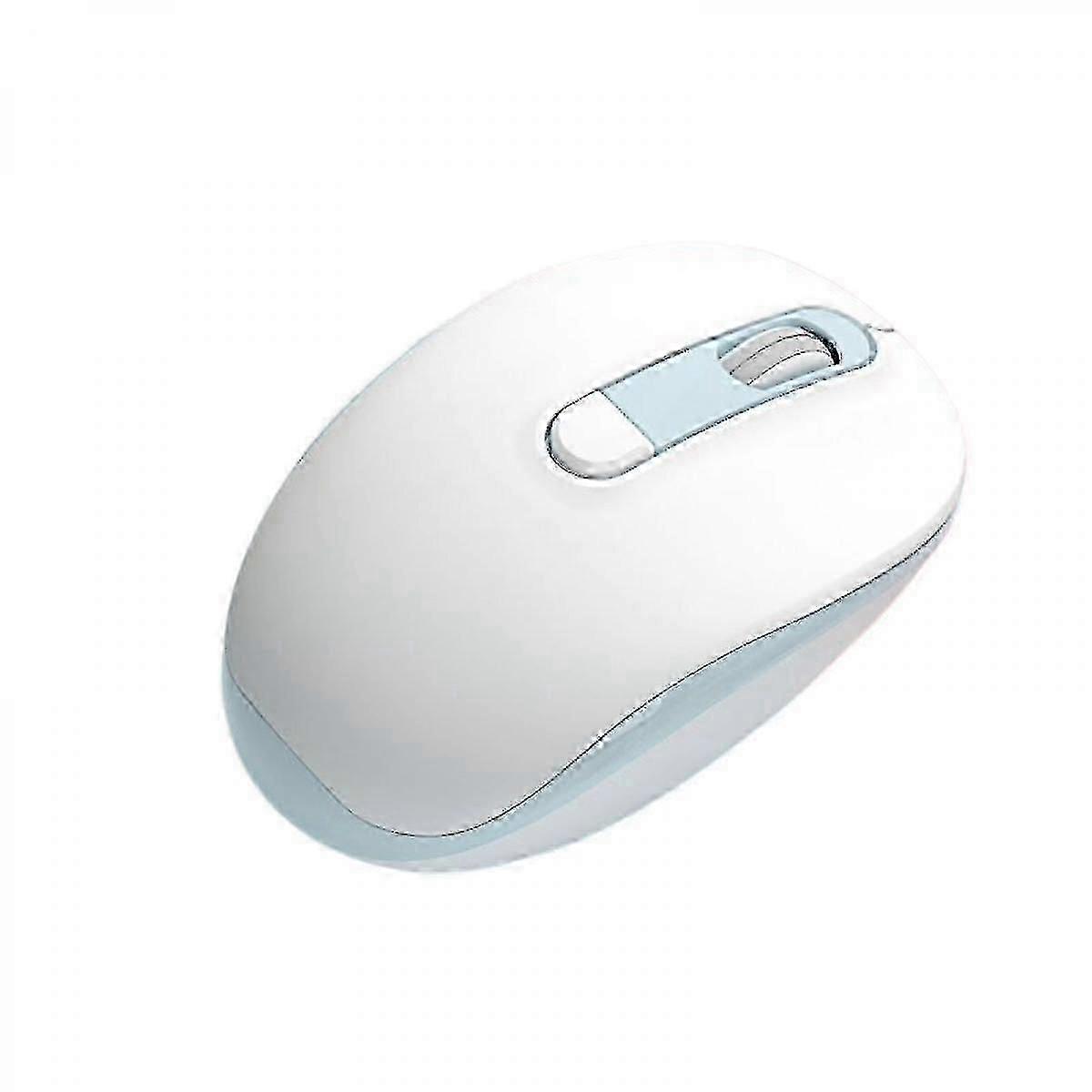 Wireless Mouse, 2.4g Noiseless Mouse, Portable Computer Mouse With Usb Receiver, Laptop And Windows System Laptop (sky Blue)