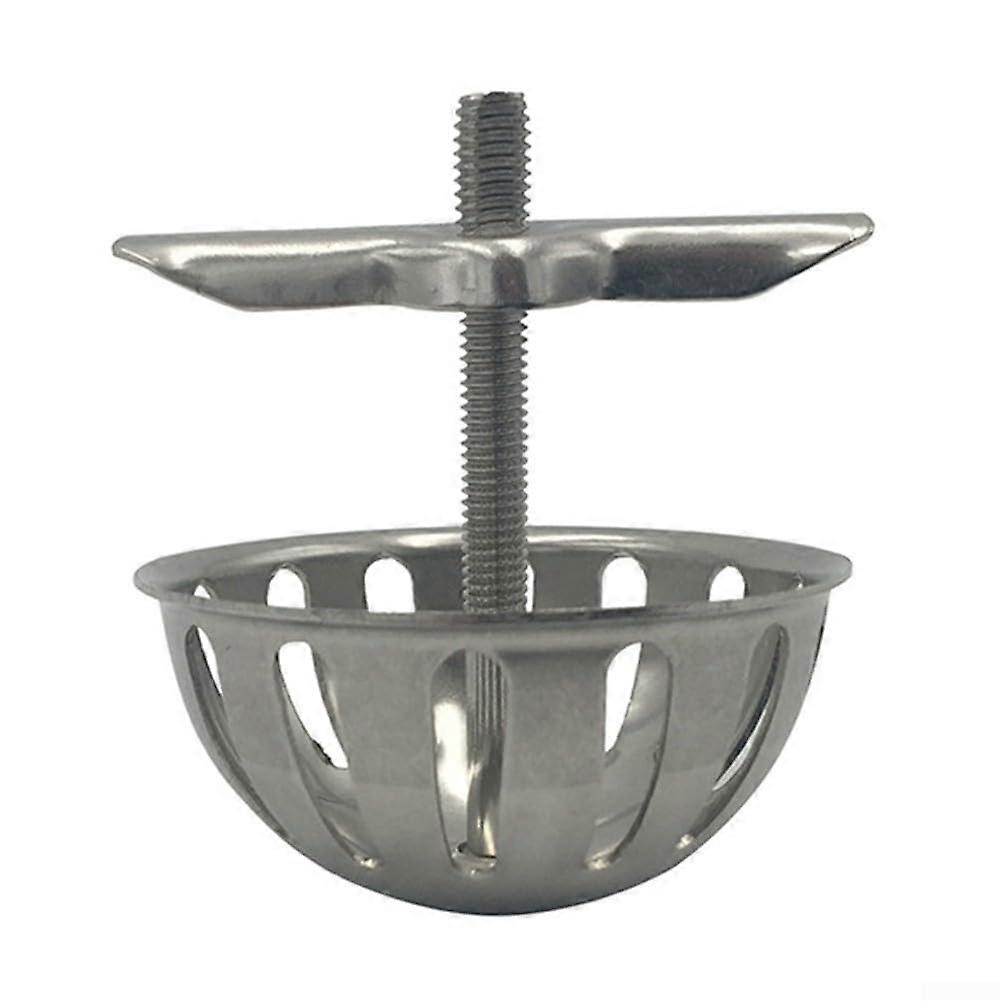 Commercial Urinal Strainer with Draining Spud Top, Chrome Finish, Heavy-Duty Design for High-Traffic Areas