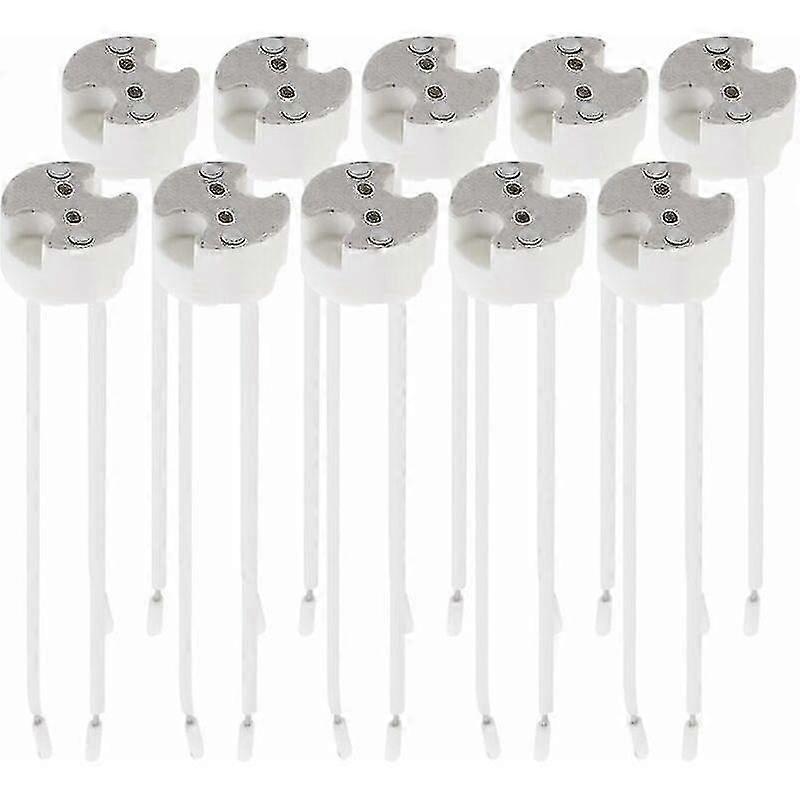 10x Gu5.3/Mr16 Socket 12v Cable for LED Halogen Spot Light Bulb