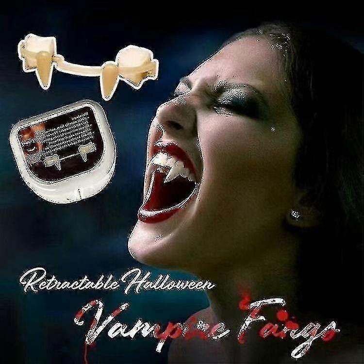 Retractable Vampire Fangs Decoration Buy 1 Get 2