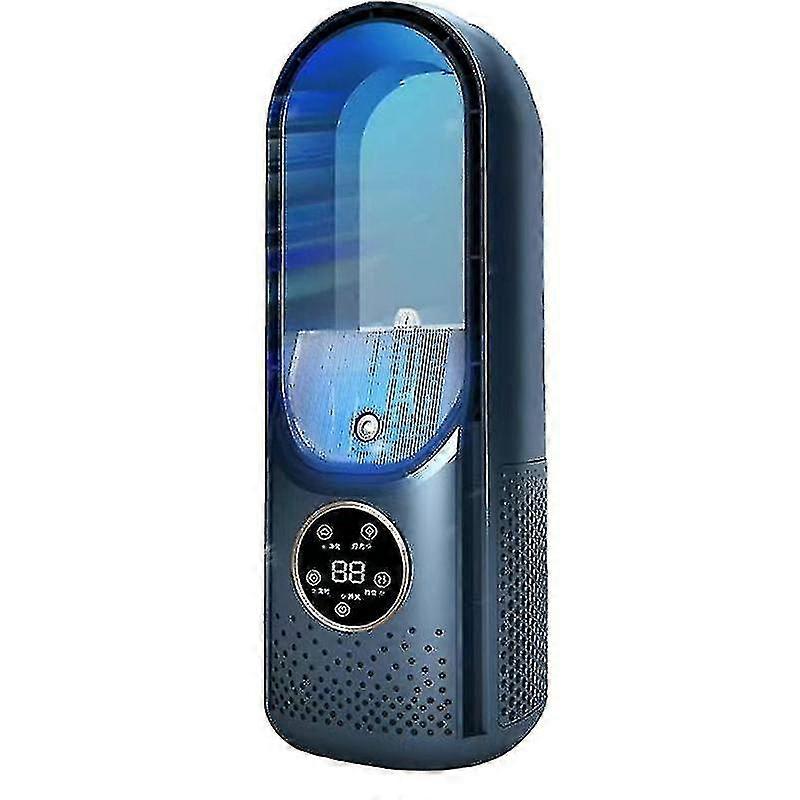 2025 Air Conditioning Electric Fan With Air Led Display - 6 Speed Silent Timer Fan Humidifier