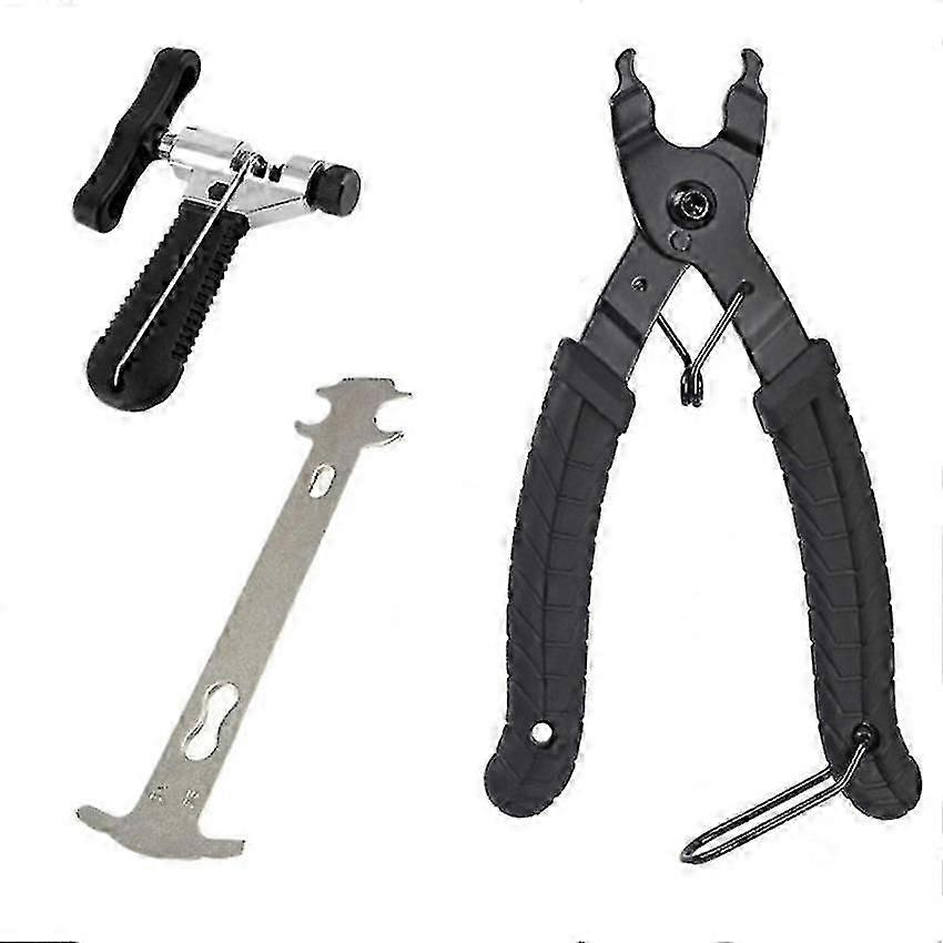 Bike Link Pliers+chain Drift Tool+chain Checker Chain Wear Indicator Tool Opener Closer Remover Pliers Tool Chain Drift Bike Tool Set