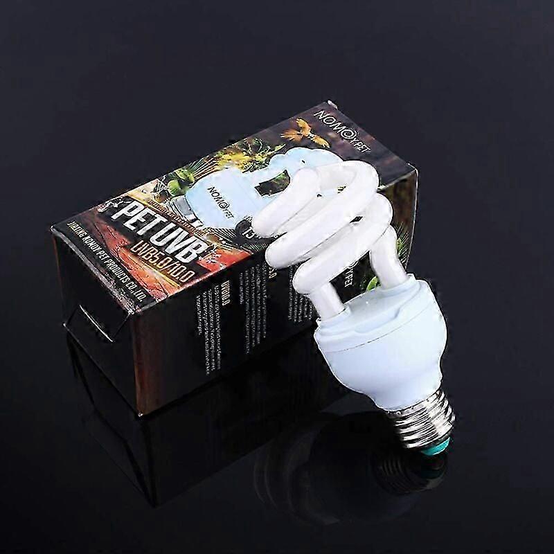 13W UVB 5.0 E27 Base Energy Saving Turtle Snake Reptile Bulb UV Lamp HG
