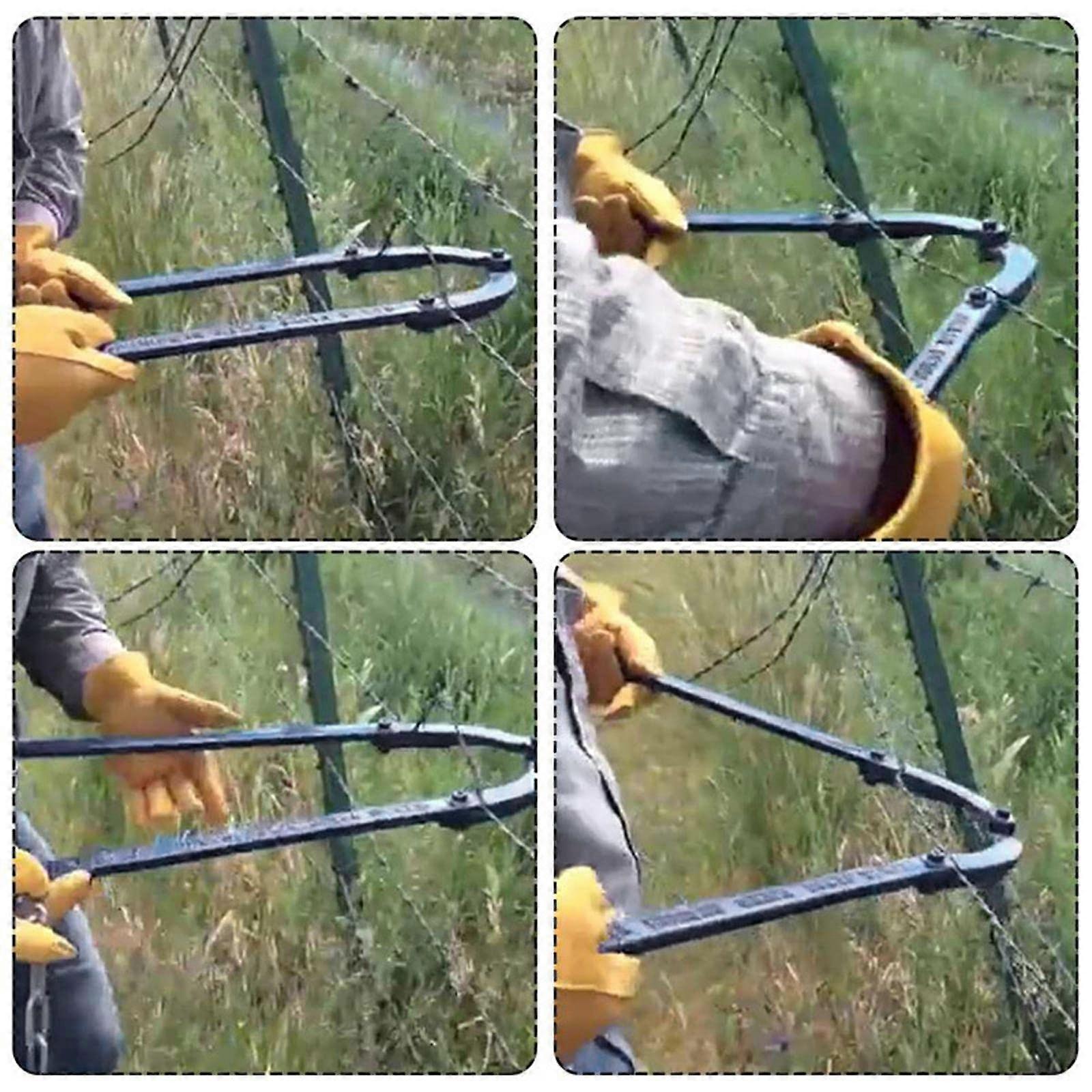 Texas Fence Tool, Strong Corrosion Resistance, Rustproof, Dark Green