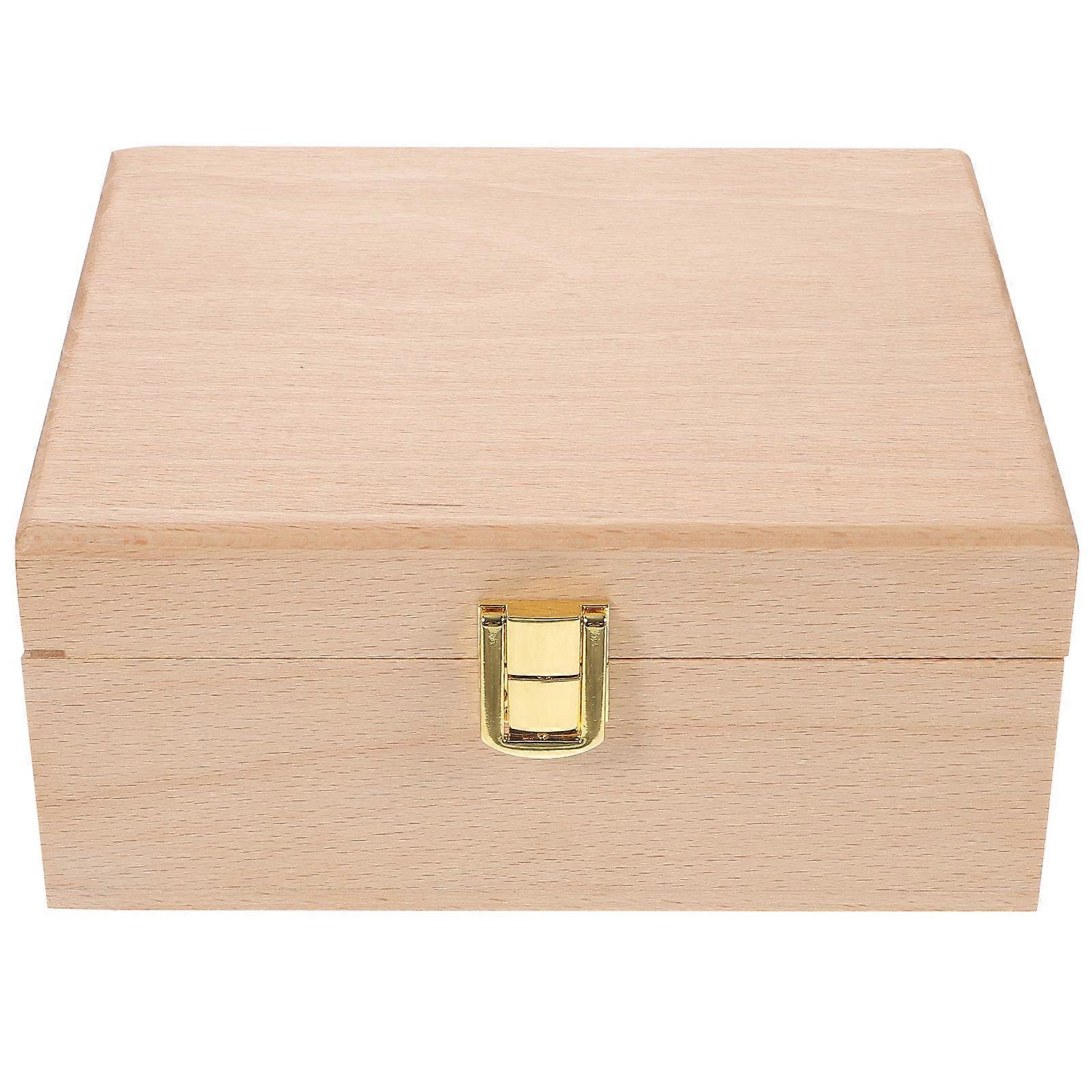 小さなオブジェクトにぴったりの木製ギフトパッキングボックス結婚式の誕生日1セット