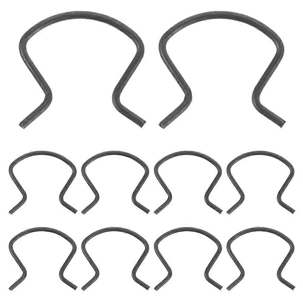 15pcs Universal Car Window Crank Handle Retainer Clips Durable Metal Retaining Clips For Window Handle Replacement And Repair Part