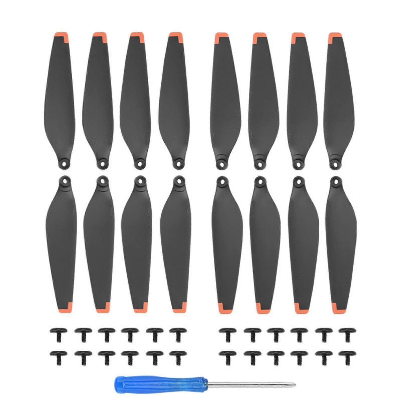 Propeller for DJI Mini 4 Pro Fly More Combo Drone, Lightweight 2-Blade Replacement Propeller Blades, 4 Pairs, 7.5x1.8 cm