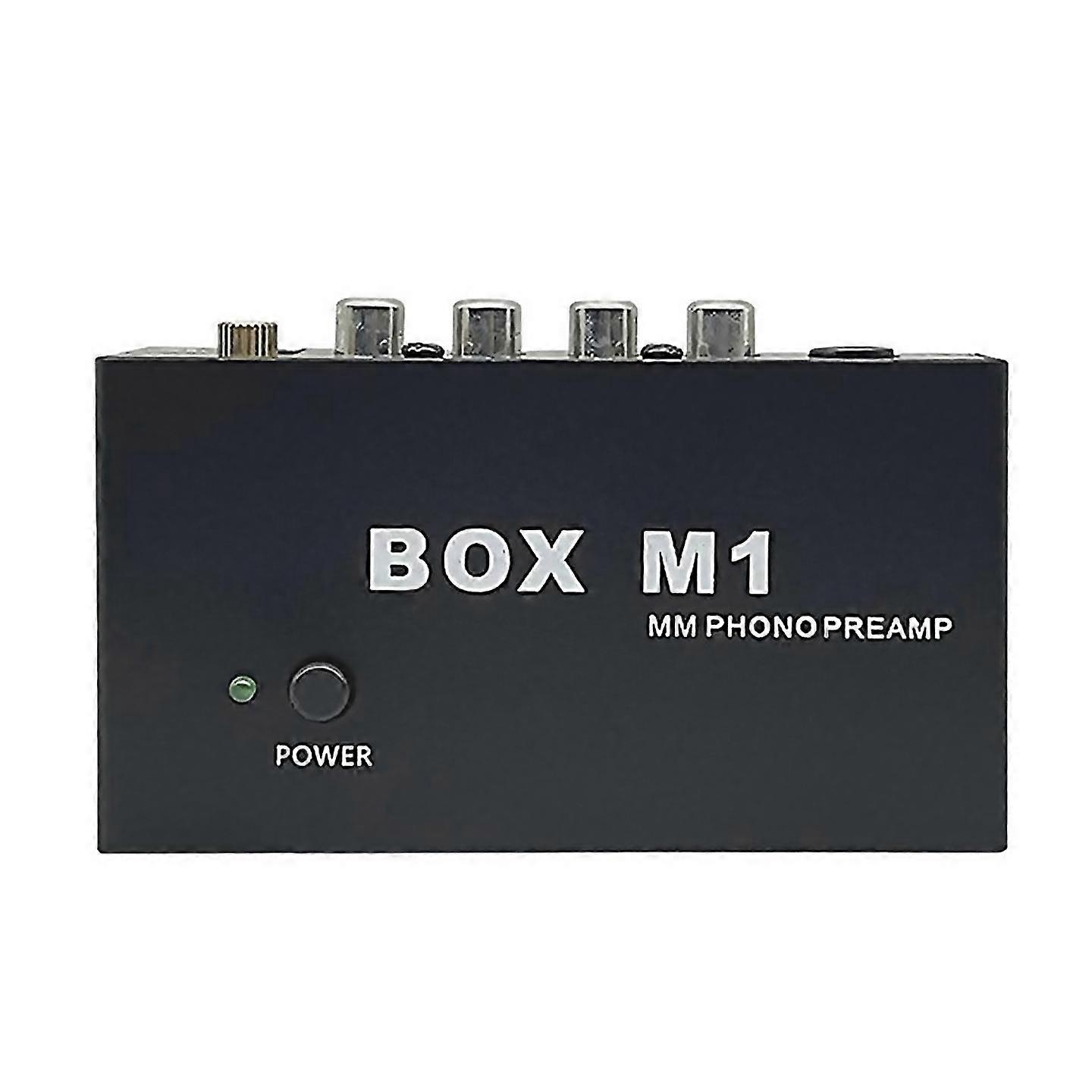 For Box M1 Mm Phono Preamp For Turntable Phonograph Preamplifier Mini