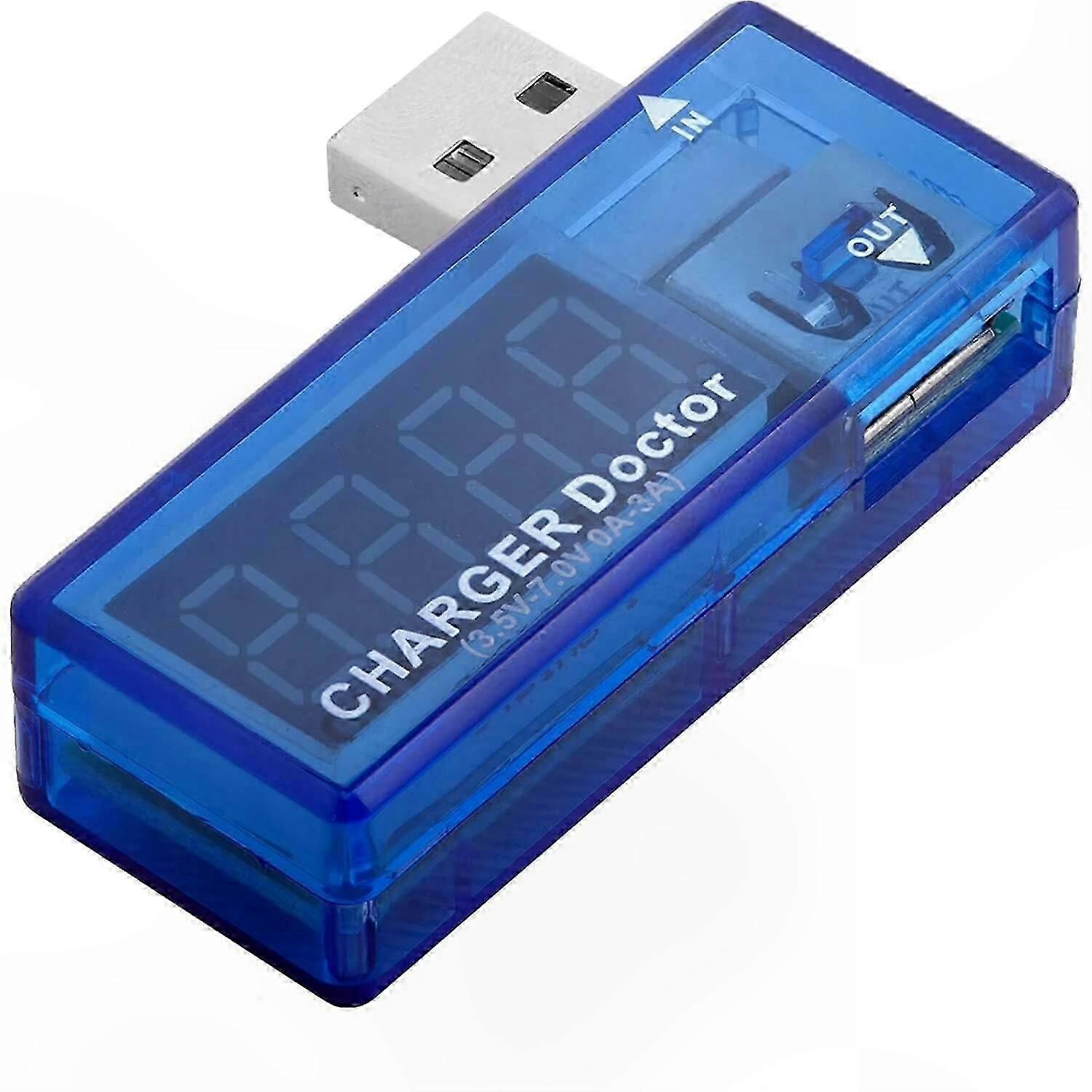 Digital USB Voltmeter with Charging Detection and eBook Included