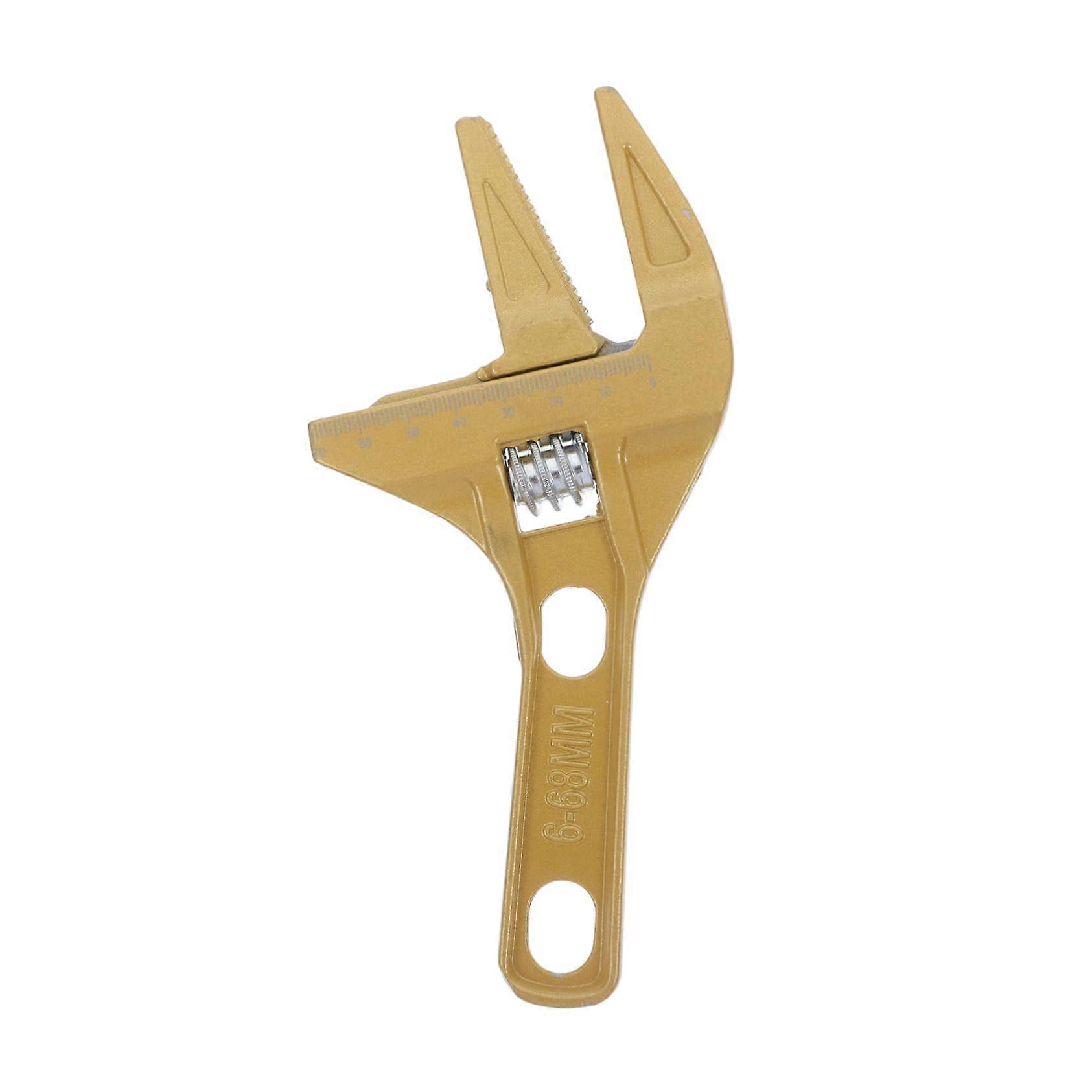 Reliable Wrench Opener Adjustable Non-Slip Handle Multifunctional Sink Wrench for Decorative Parts and Plumbing Needs