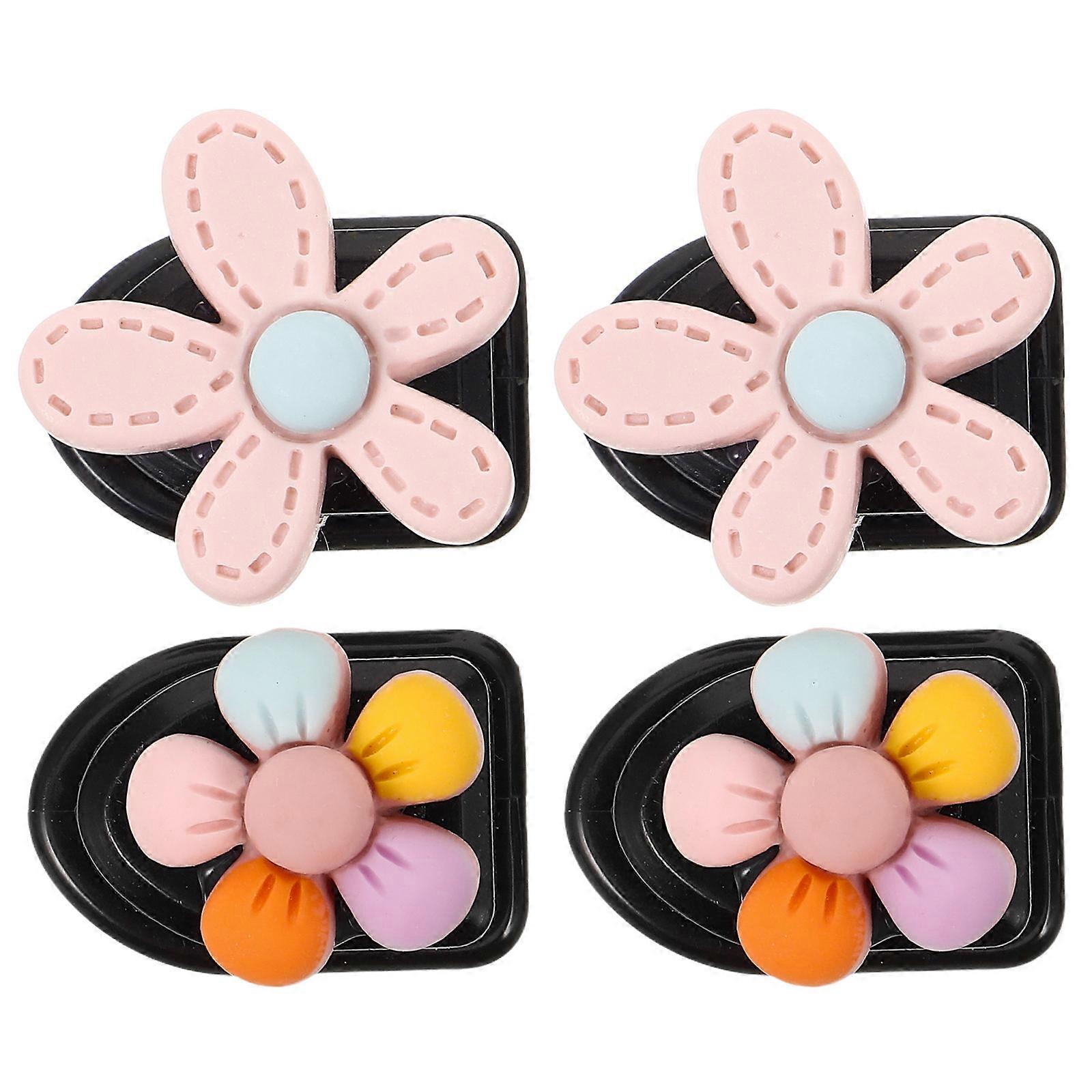 Adhesive Car Hook Providing Organization For Car Accessories In Assorted Color Crafted From Durable Plastic Featuring With 4Pcs Capacity