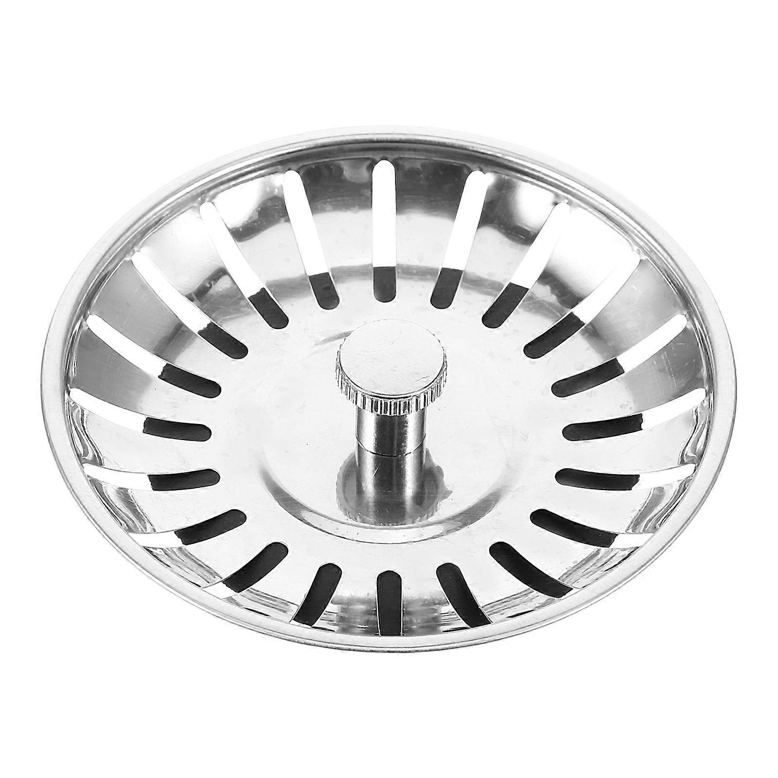 Lightweight Kitchen Sink Drain Strainer Stopper for Easy Cleaning, Durable Design to Prevent Overflow and Vegetable Washing Use