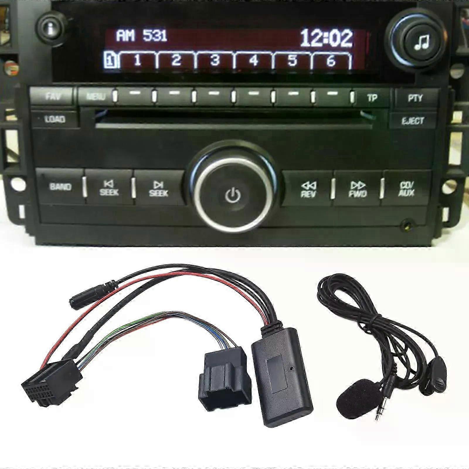 Rafinat pentru Saab 9-3 9-5 Aux Bluetooth Wireless Music + MIC Calling Kit 5-12V BT-compatibil 50 Versiune Audio Receiver Car Stereo Part