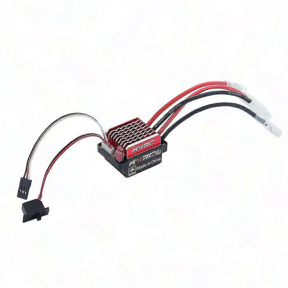 1060 60A Waterproof Brushed ESC with Forward/Brake/Reverse for 1/10 RC Crawler