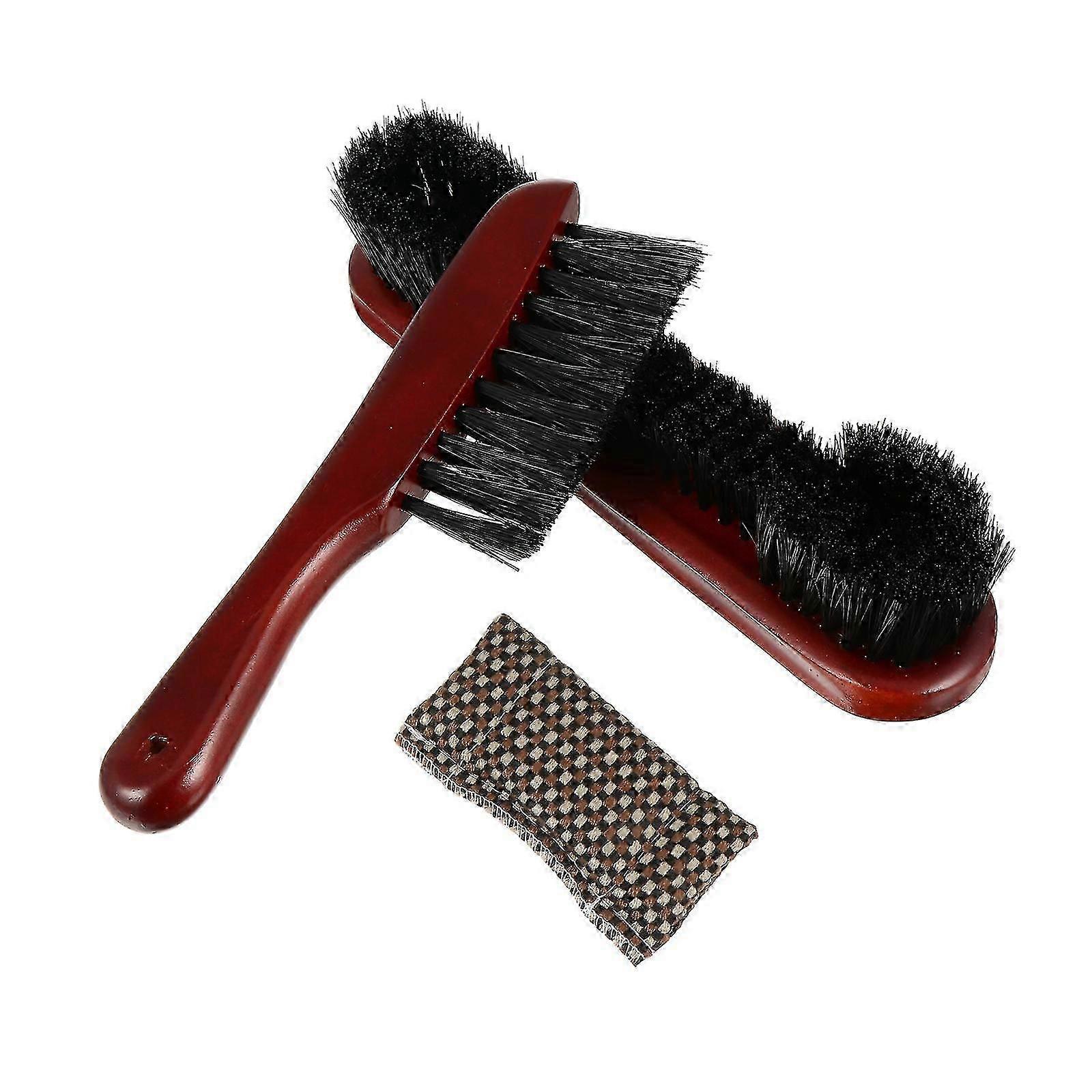 1 Set of Billiard Table and Rail Brush Portable Pool Table Cleaning Brushes-FCY