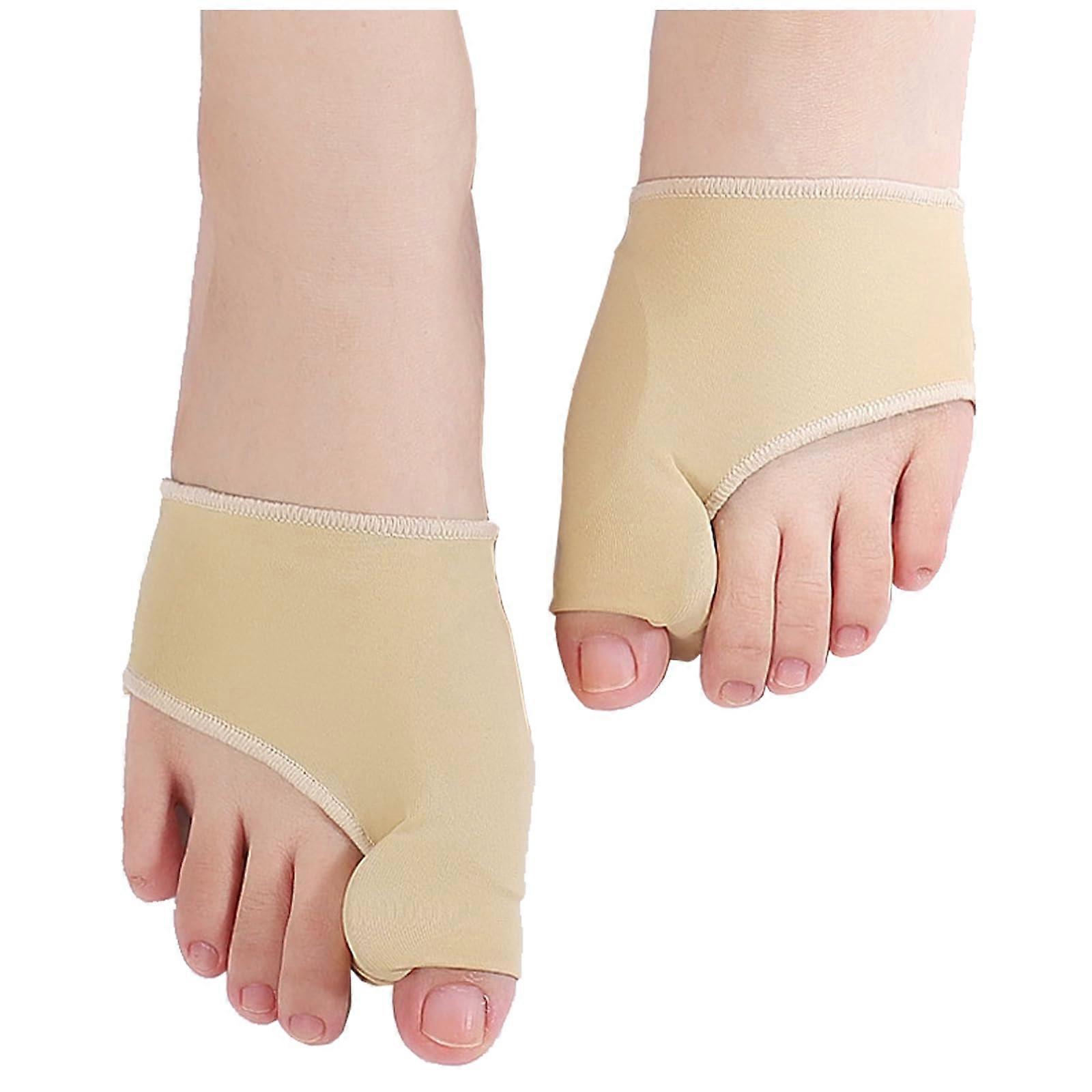 Bunion Corrector Adjustable Big Toe Straightener Ultra-Thin Bunion Sleeve Soft Bunion Pad For Men And Women Size M-L