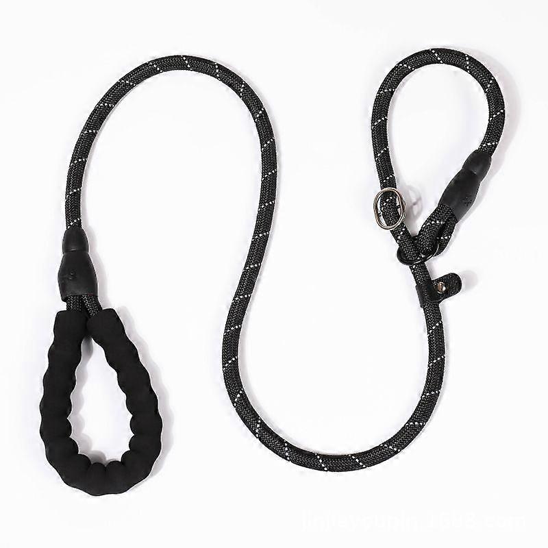 Adjustable Nylon Pet Dog Loop Slip Rope Leash Lead Training -HK816