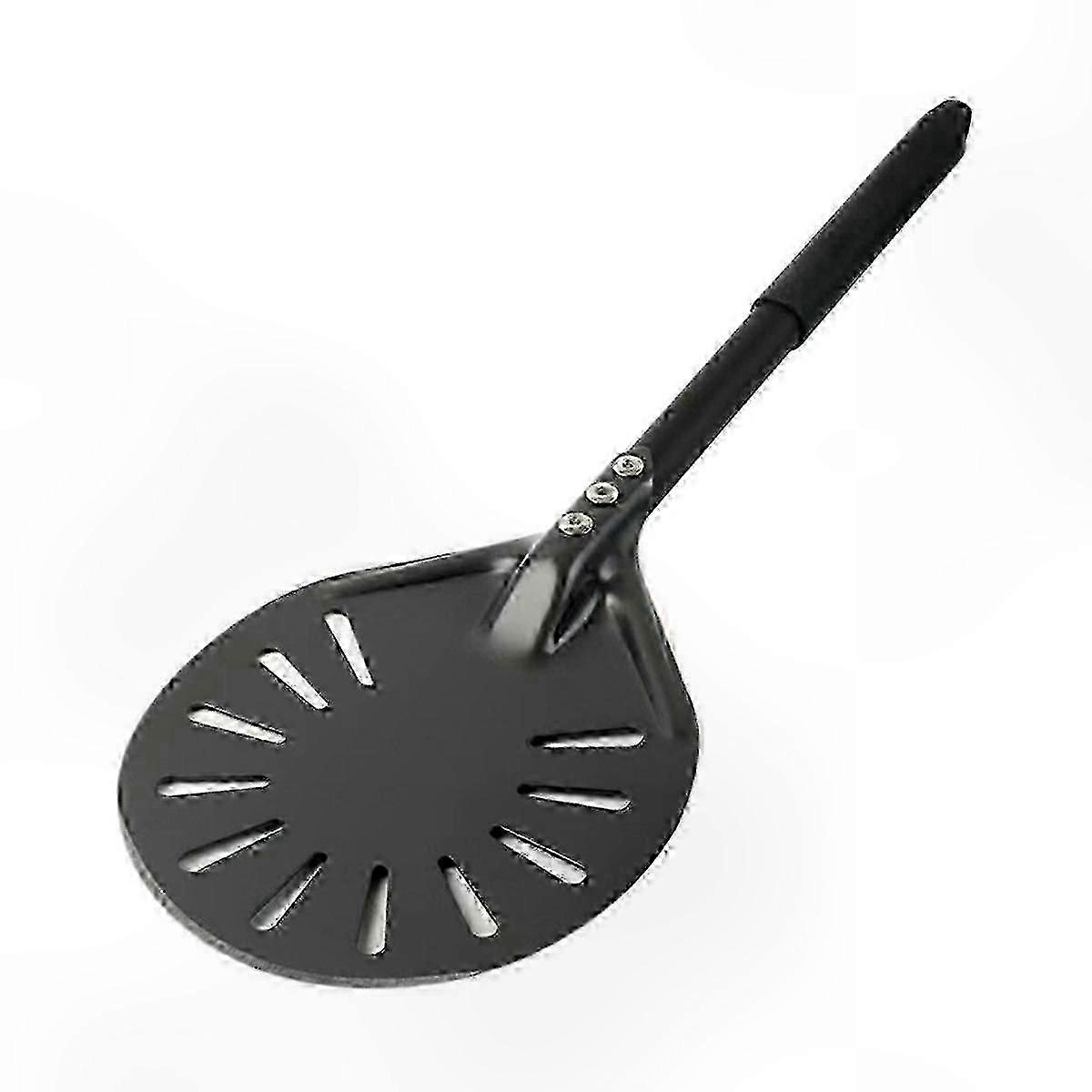 بيتزا تحول قشر مع مقبض طويل غير لاصق الألومنيوم الدوار مجداف