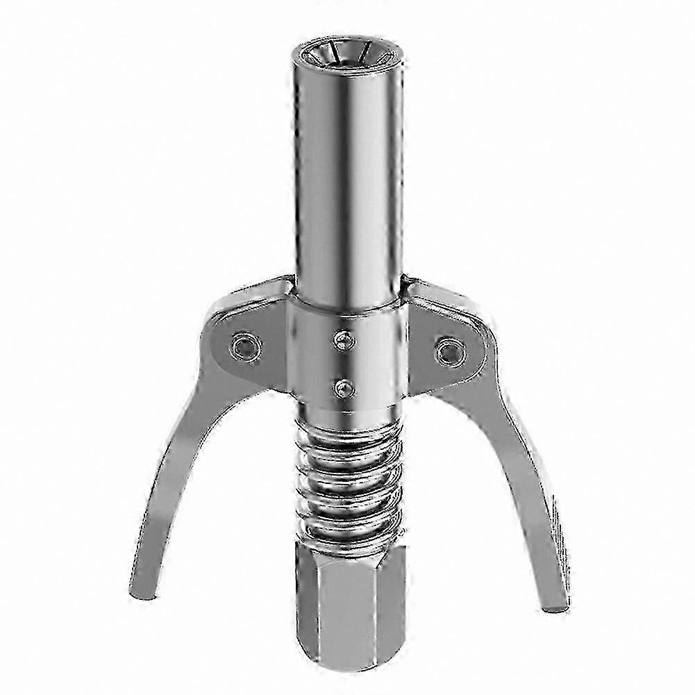 Heavy-Duty Stainless Steel Grease Injector Nozzle with Quick Lock NPTI/8 Connection for High-Pressure Applications
