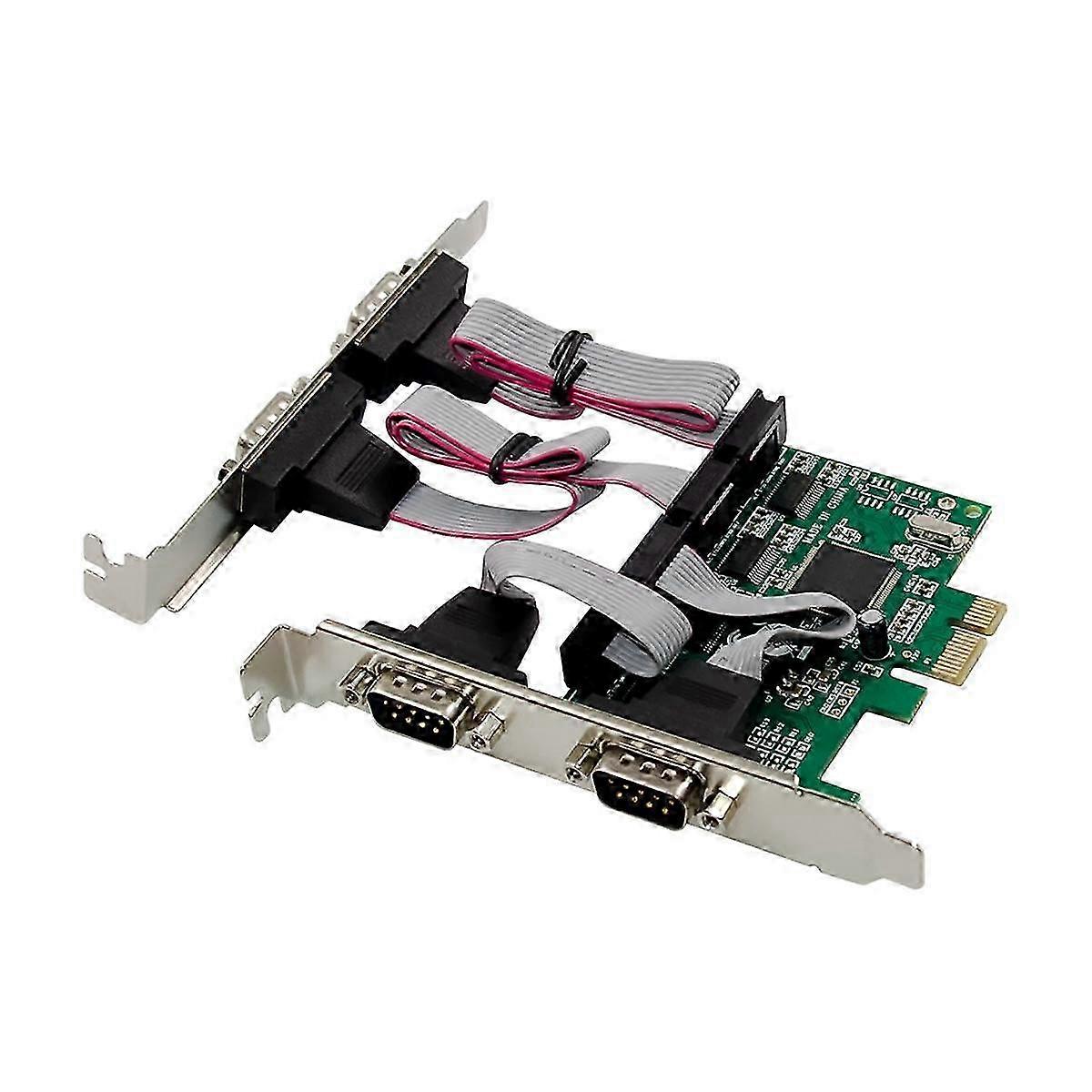 Scheda di espansione con interfaccia PCIe X1 ST310, tecnologia CH384L 4S, porta COM RS232 DB-9 pin - Comodità multifunzione