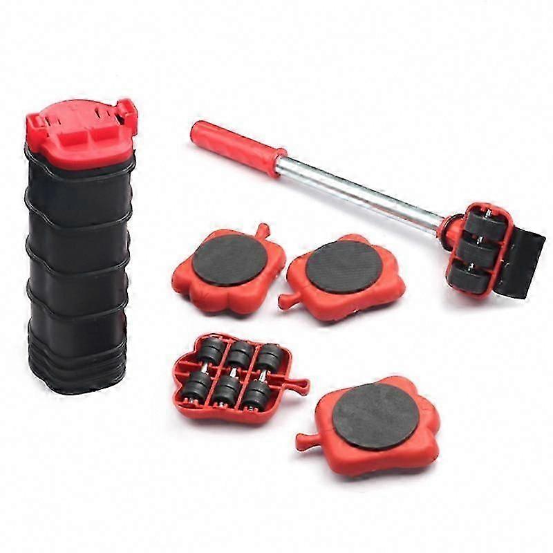 14PC Heavy Duty Furniture Mover Set with 4 Wheeled Rollers - Transport & Lift Tools for Moving Large Items