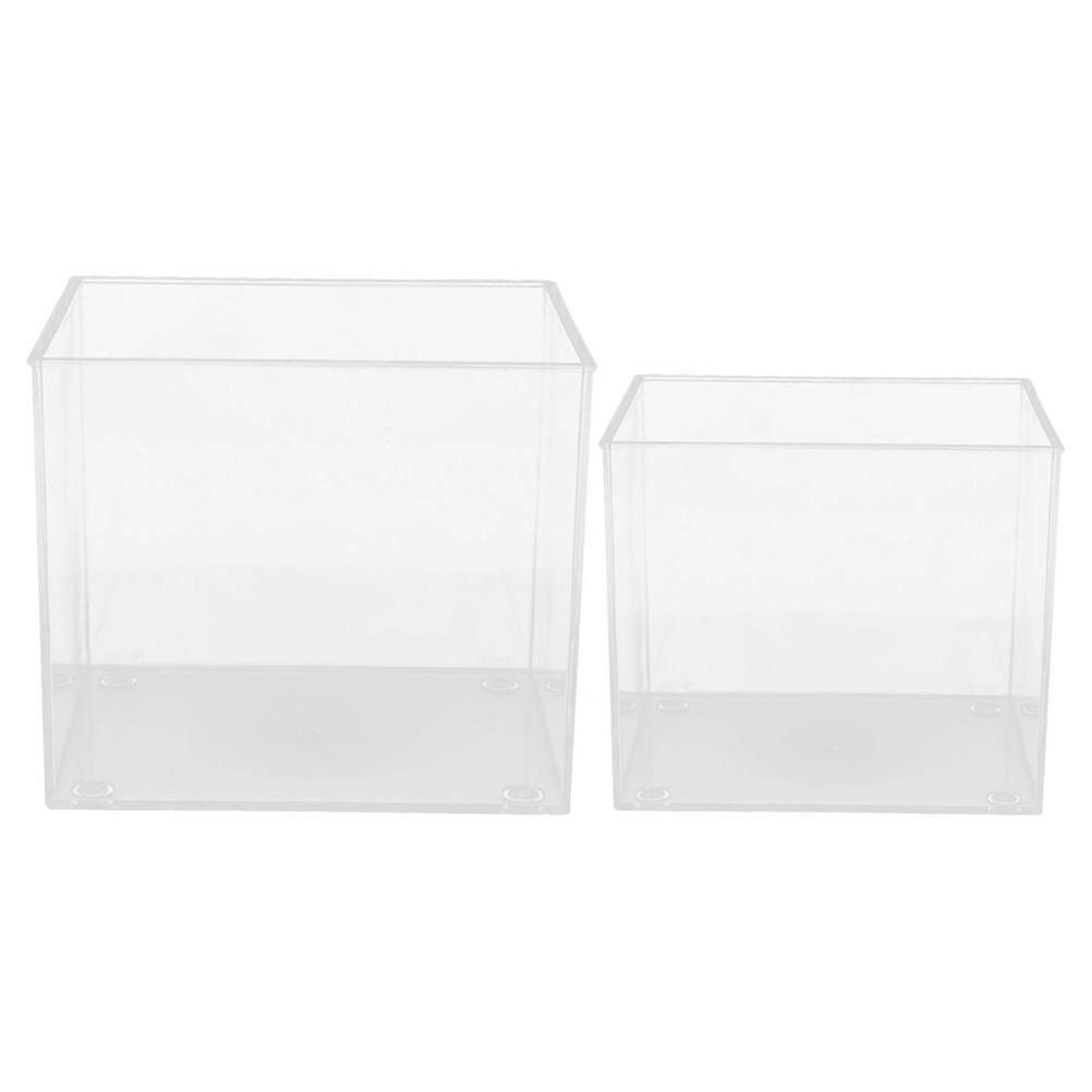 It seems you're referring to a product listing for a **"2pcs Portable Mini Fish Tank Clear Betta Aquarium Bowl Open Design Small Plastic Aquarium For