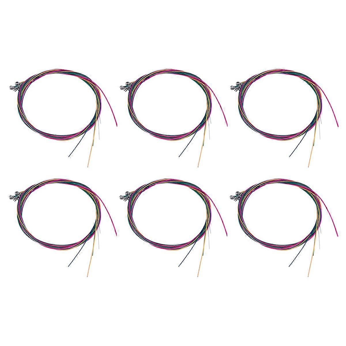 36Pcs Acoustic Guitar String Replacement Steel String for Musical Instruments Electric Bass Guitar A