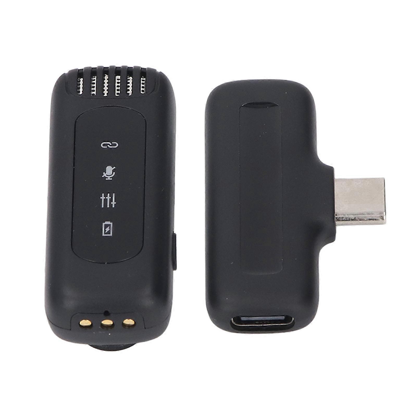 Wireless Lavalier Mic System J16, 65mAh Battery, 65ft Range