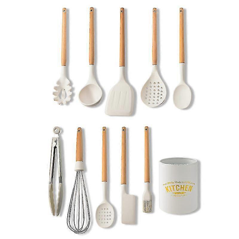 Kitchen Utensils Set Silicone Cookware Heat-resistant Kitchen Cookware