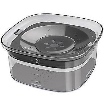 Pet water bowl, 2L, splash-proof, slow-drinking and easy to carry