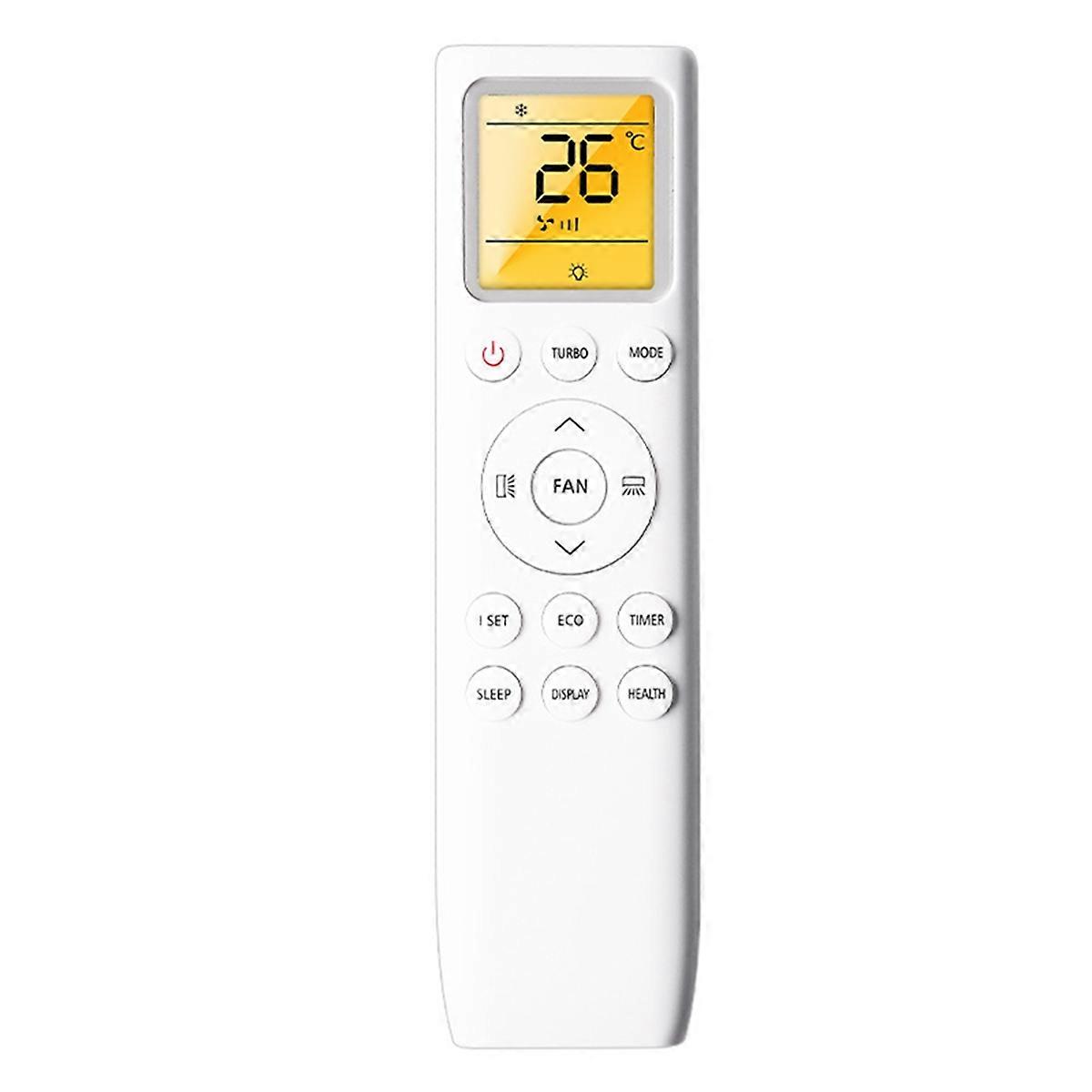 Replacement Remote Control for 006196 776FH Air Conditioner,with Backlit Display