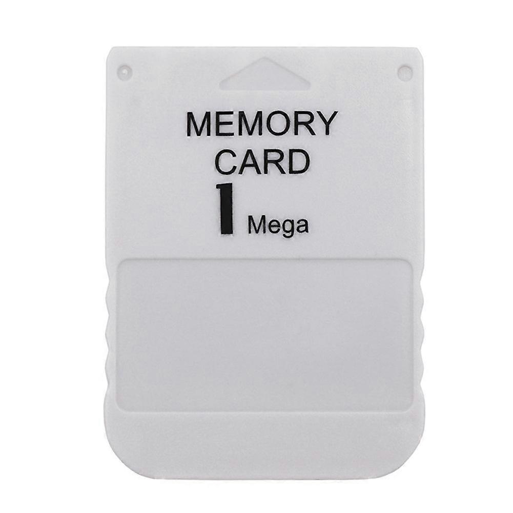 For 1 Mega Memory Card for PS1 PS One for Playstation 1 Game Console Save Game Data Saving Progress 1MB Memory Card