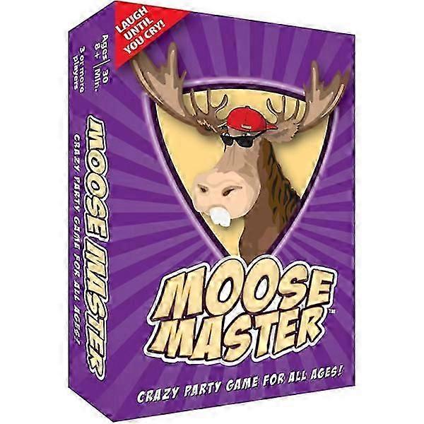 Moose Master - Laugh until you cry - Your cheeks will hurt from smiling and laughing so much - for funny people looking for a fun night