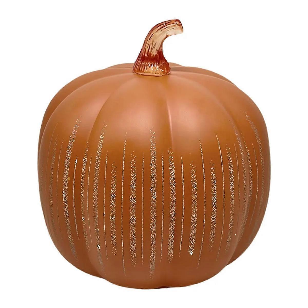 Light Pumpkins, Starry Night Pumpkins, Timer Lighted Sparkling Starry Night Pumpkins for Fall Hall