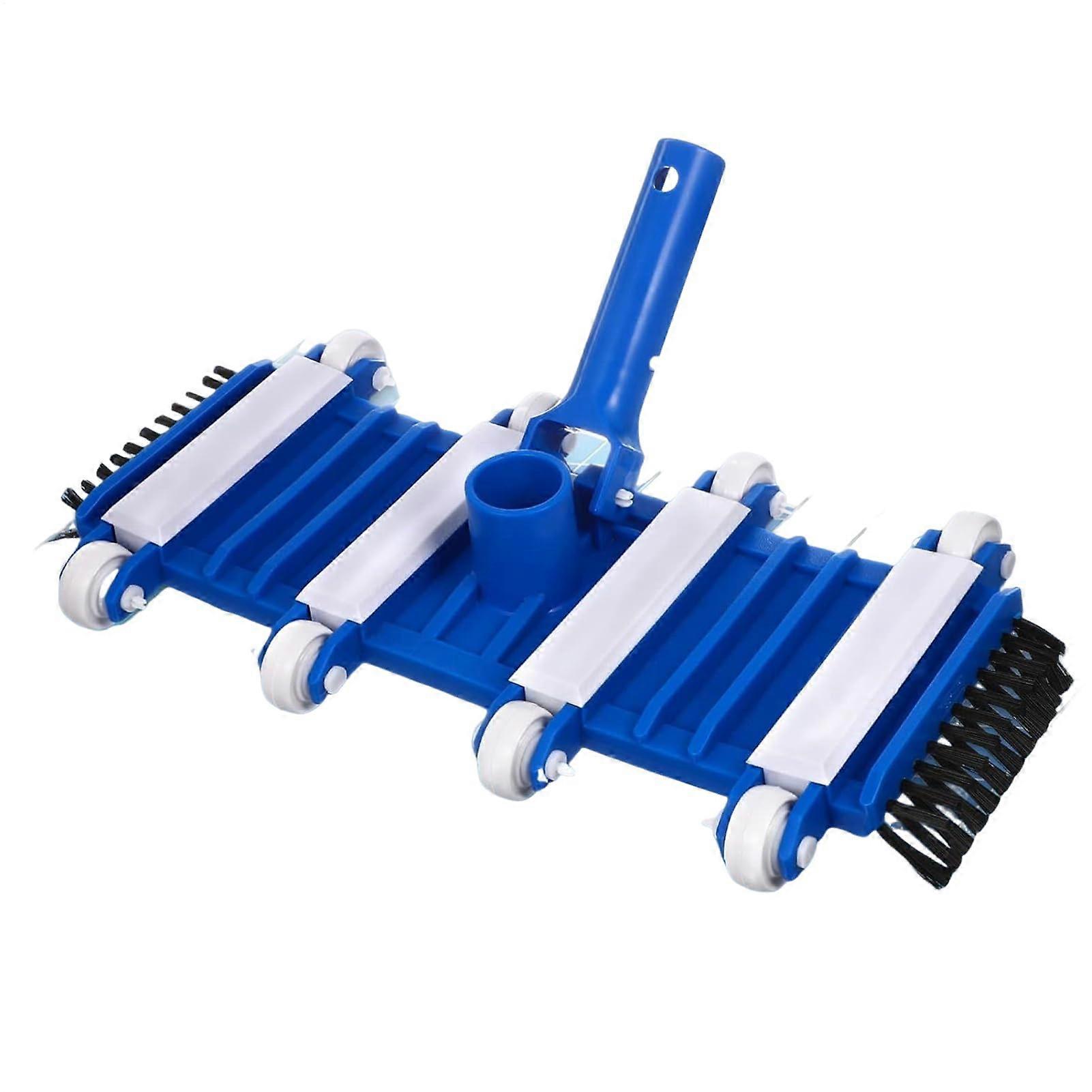 Pool Vacuum Brush Head for Swimming Pools | Replacement Brush with Strong Suction for Algae and Debris Cleaning