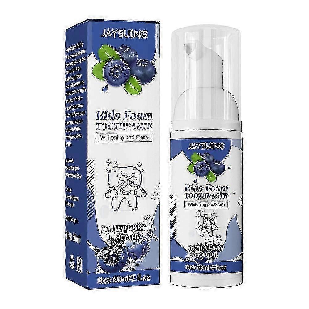 Kids Foam Toothpaste Stain Removal Tooth Mousse Toothpaste Oral Cleaning Tw