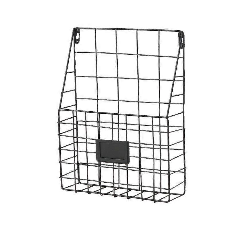 Documents Storage Wall Wire Shelf Hanging Folder Mail Document Organizer Newspaper Holders & Racks