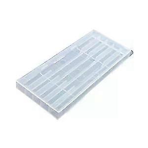 Drill Bits Storage Box, Small Parts Case Accessories, 14.3x6.5cm