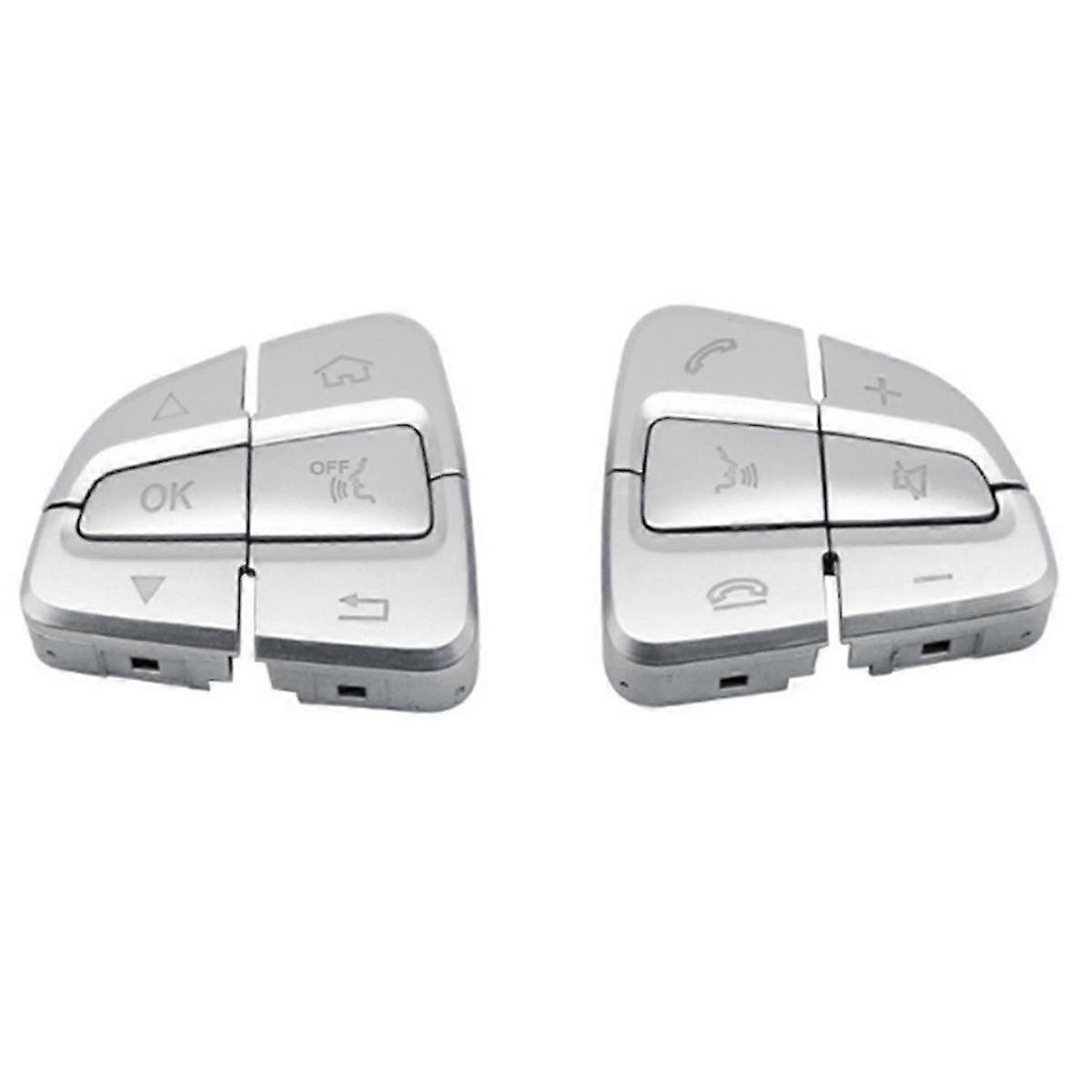 Car Multifunction Steering Wheel Button Volume Adjustment Switch for - C-Class W205 GLC W253