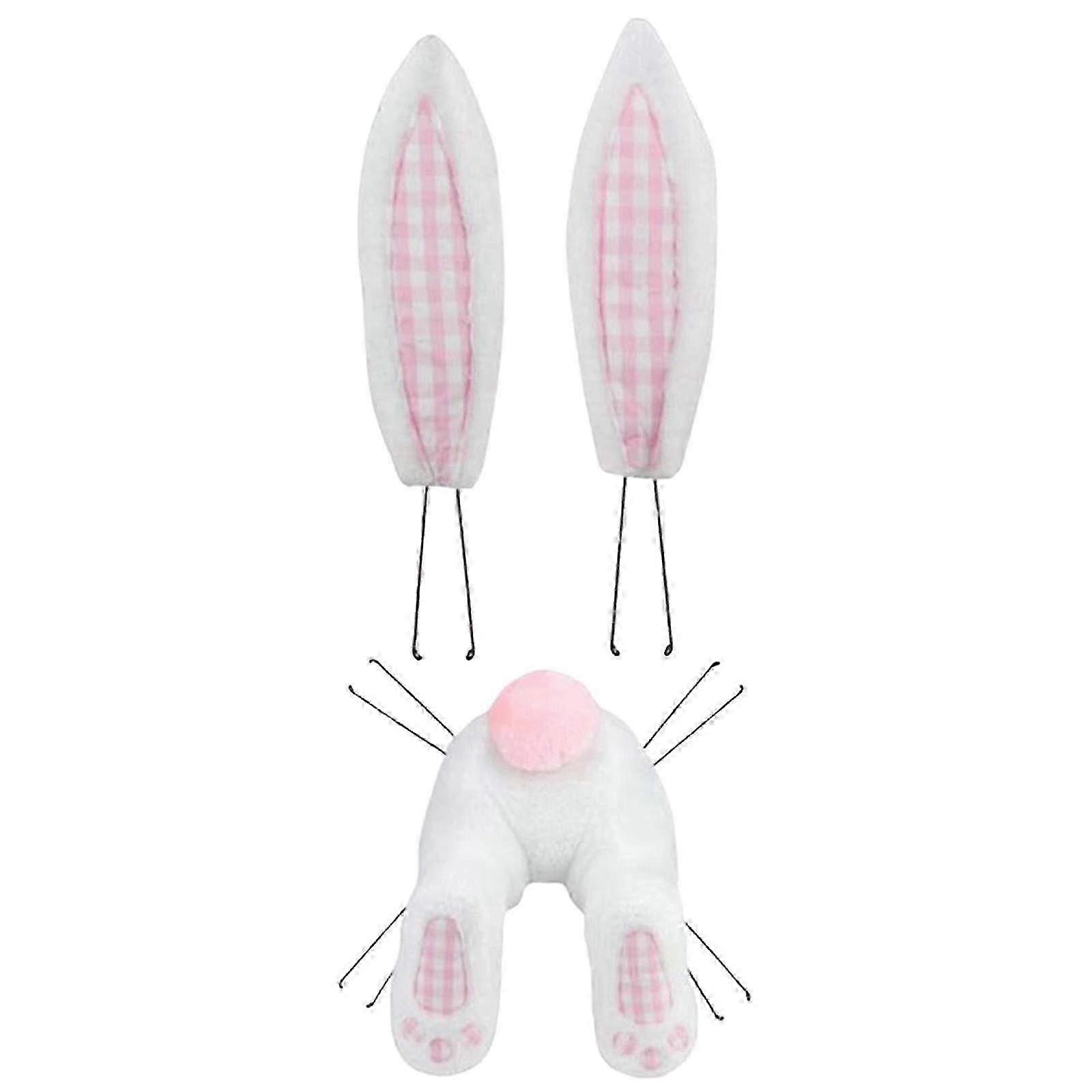 Bunny Butt Wreath - Cute Easter Rabbit Decor for Front Door 2025