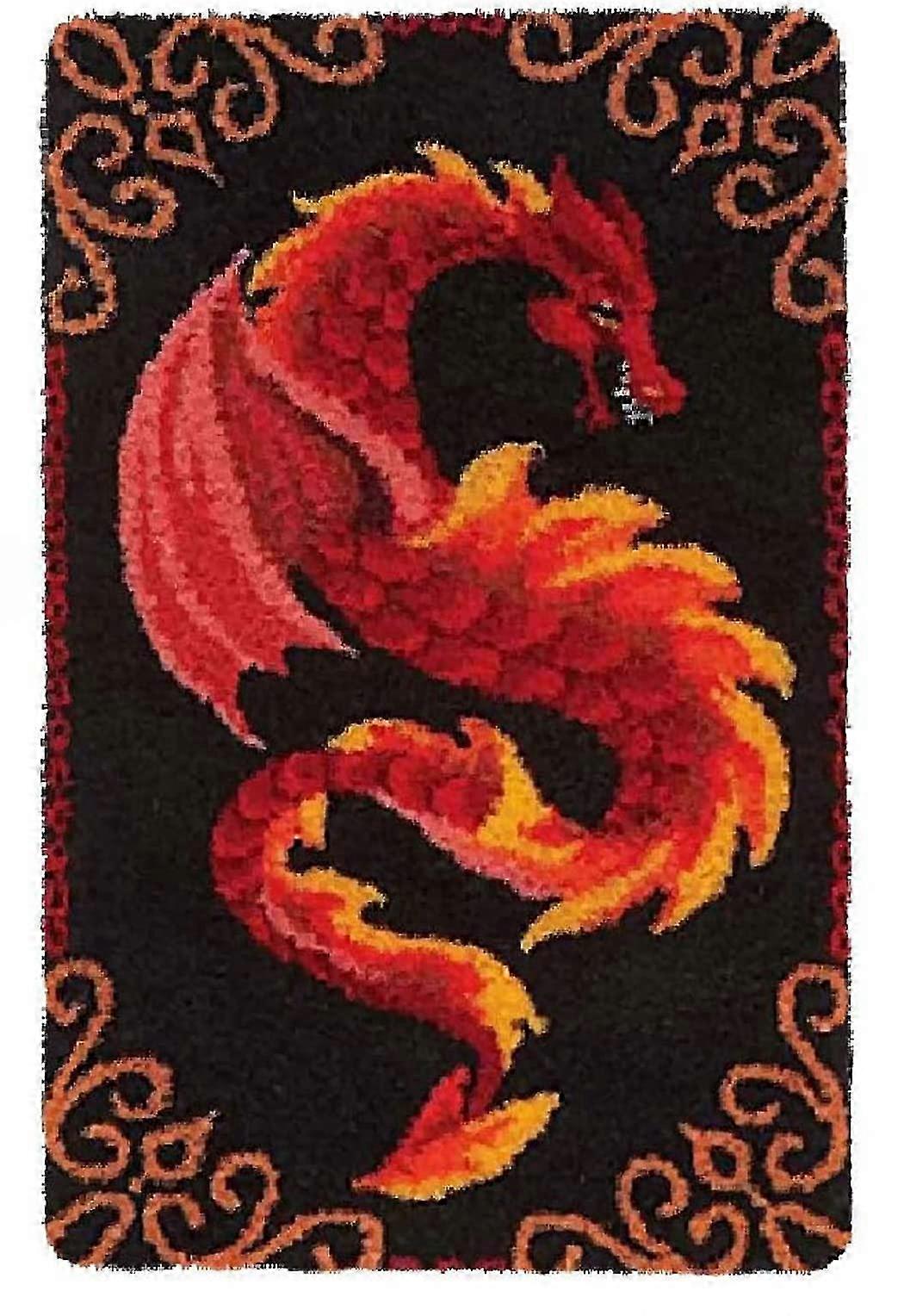 Latch Hook Kit for Home Decor 20x15in 2025