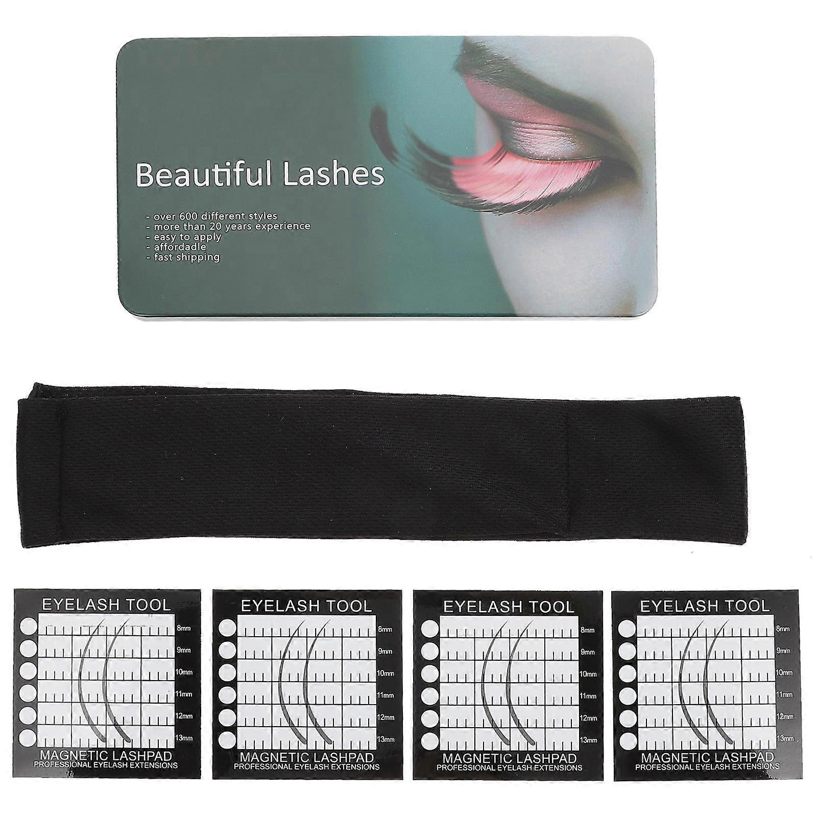 Eyelash Extension Tool Magnetic Holder Pad for 1Set Eyelash Extension Headscarf