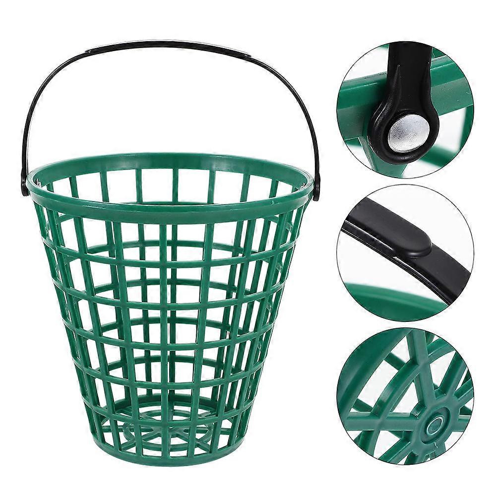 Golf Ball Container Plastic Basket for Collecting 6Pcs Golf Balls Efficiently