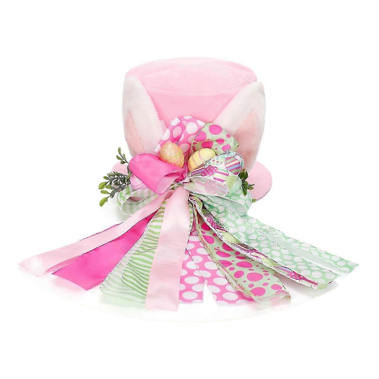 Easter Bow, Handmade Bunny Ears Tree Topper, Easter Party Decorations
