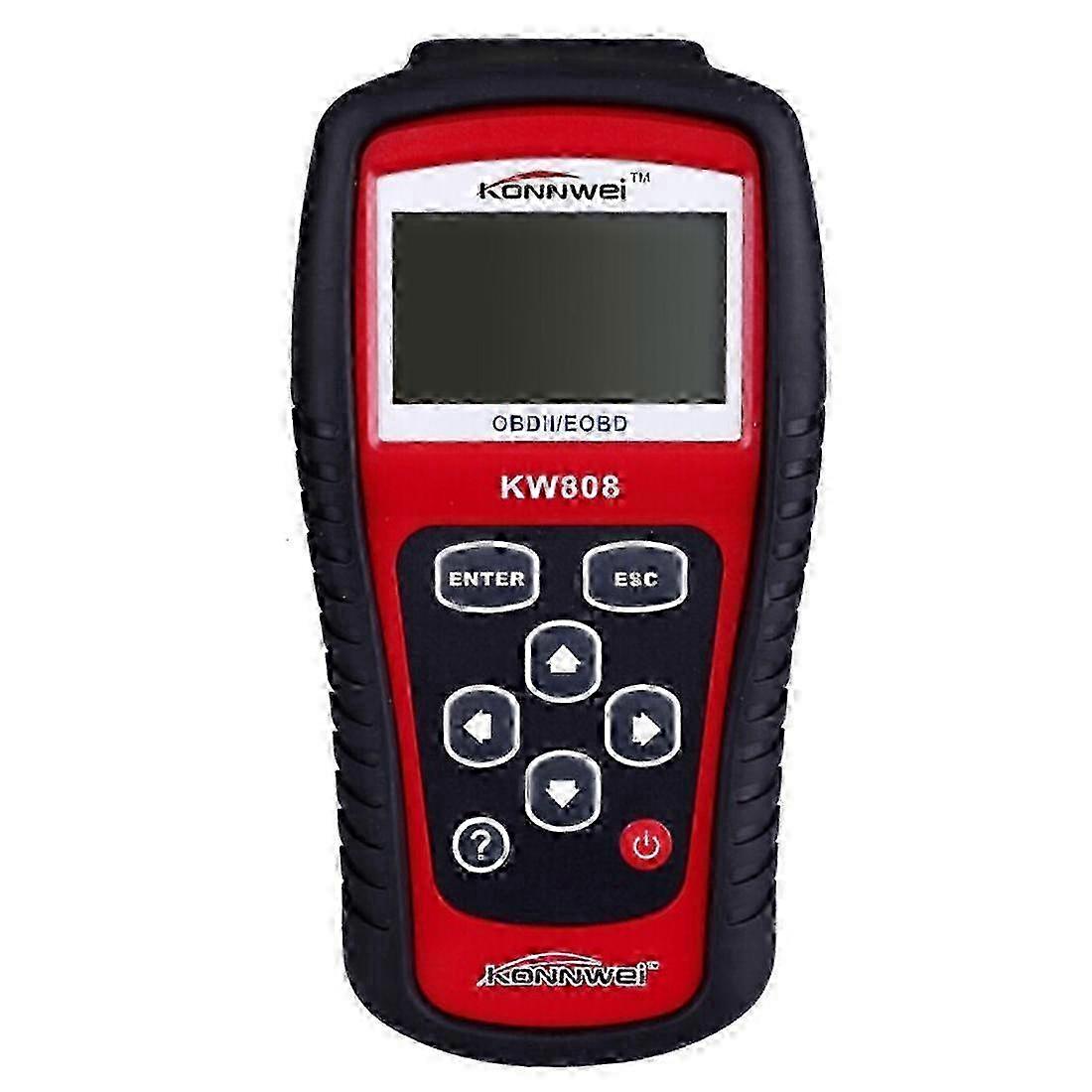 KONNWEI KW808 EOBD / OBDII Car Auto Diagnostic Scan Tools CAN Code Reader Scanner Auto Scan Adapter Scan Tool (Can Only Detect 12V Gasoline Car)