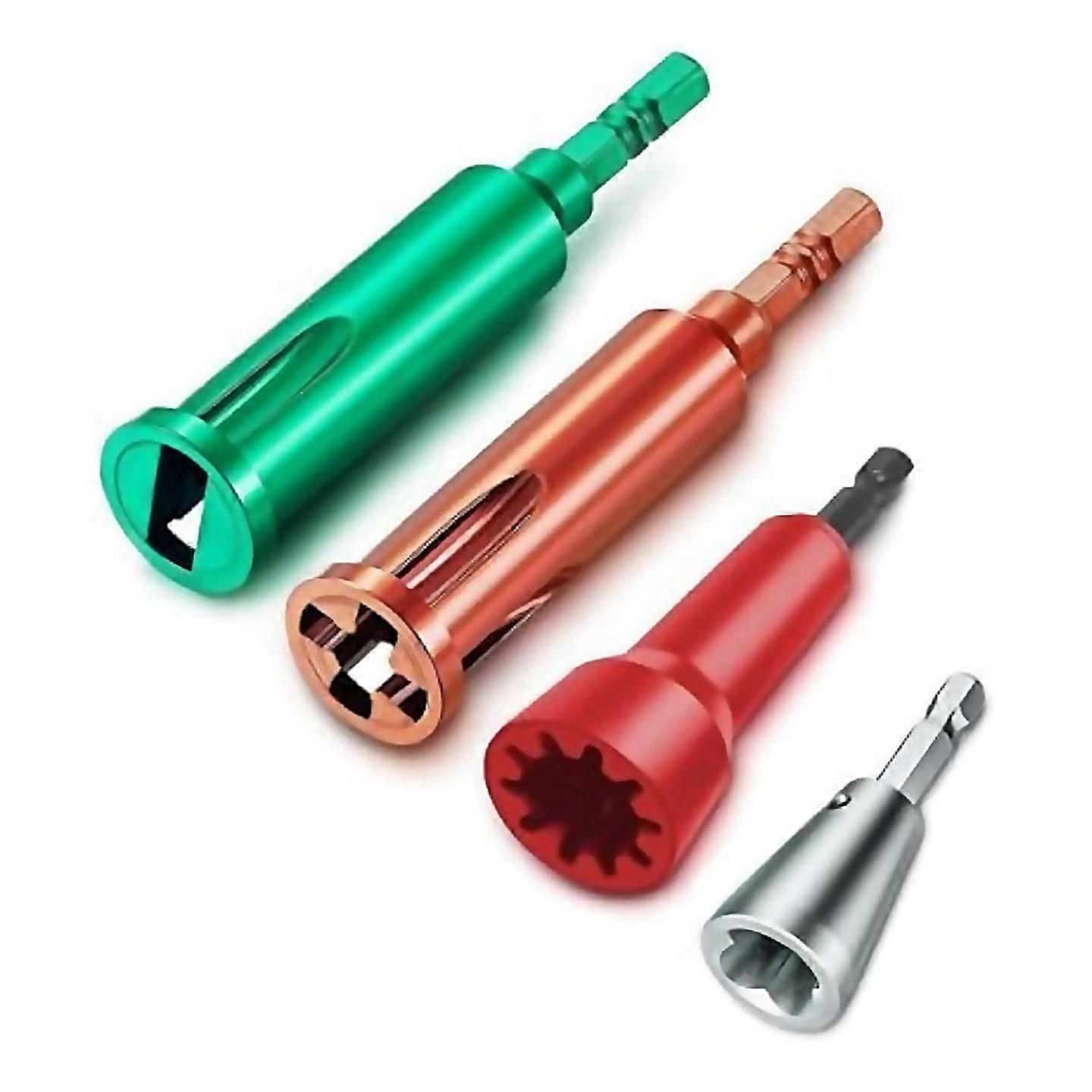 For 4pcs Wire Twisting Toolwire Stripper And Twister3way5way Wire Stripping Tool And Wire Cap Twisti